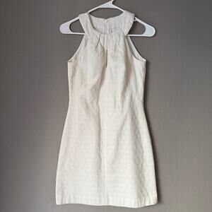 White‎ House Black Market  sz 0 halter mini dress